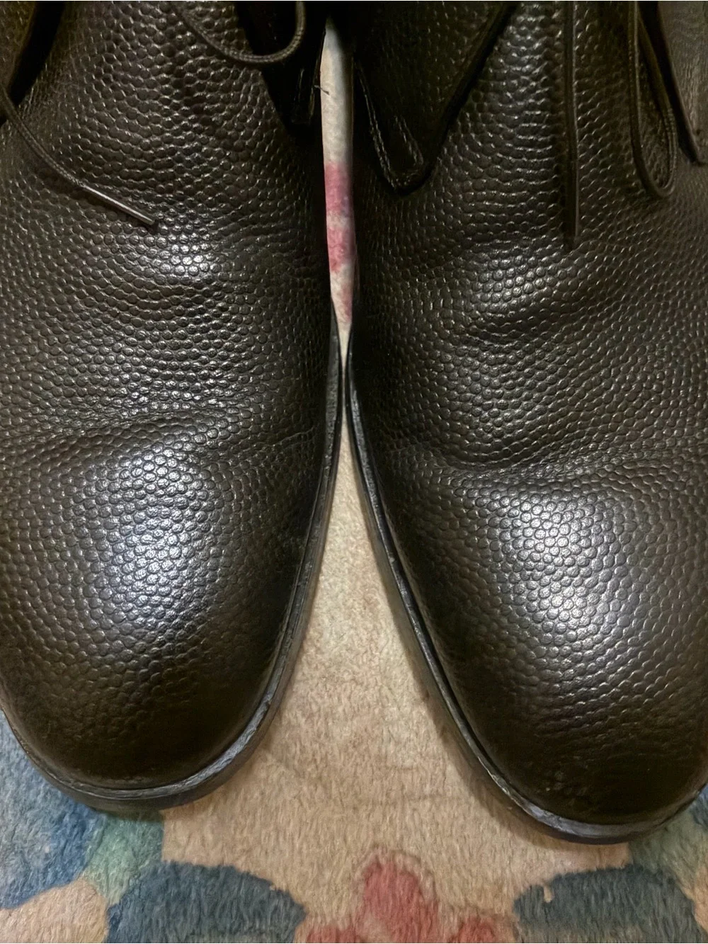 Banana Republic Black Men’s Leather Chukka Boots size 11